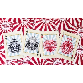 Mazzo di carte Limited Edition Nostalgic Circus Playing Cards