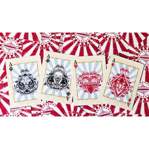 Mazzo di carte Limited Edition Nostalgic Circus Playing Cards
