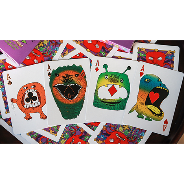 Mazzo di carte Ghoul Guys Playing Cards