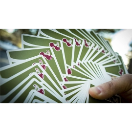 Mazzo di carte Cherry Casino Fremonts (Sahara Green) Playing Cards by Pure Imagination Projects