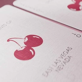 Mazzo di carte Cherry Casino Flamingo Quartz (Pink) Playing Cards By Pure Imagination Projects