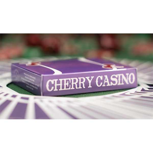 Mazzo di carte Cherry Casino (Desert Inn Purple) Playing Cards by Pure Imagination Projects