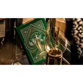 Mazzo di carte Limited Edition Green Tycoon Playing Cards by theory11
