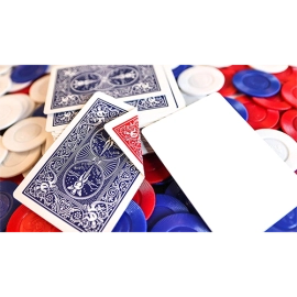 Mazzo di carte Limited Edition Gilded Bicycle Faro (Blue) Playing Cards