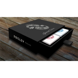 Special Edition Diamon Playing Cards Paisley Box Set (Ruby Red and French Blue) (set di 2 mazzi)