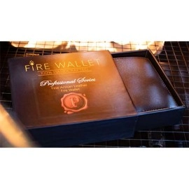 The Professional's Fire Wallet (Gimmick and Online Instructions) by Murphy's Magic Supplies Inc.