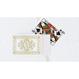 Mazzo di carte Black Roses White Gold Playing Cards Limited Edition