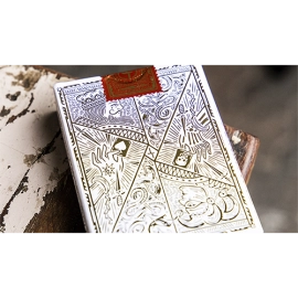 Mazzo di carte White Gold Edition Playing Cards by Joker and the Thief