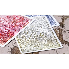 Mazzo di carte White Gold Edition Playing Cards by Joker and the Thief