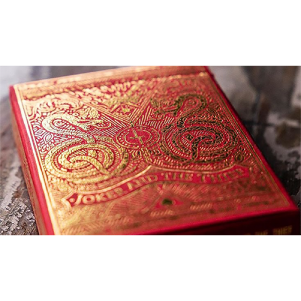Mazzo di carte Blood Red Edition V1 Playing Cards by Joker and the Thief