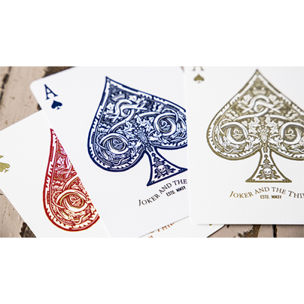 Mazzo di carte Blood Red Edition V1 Playing Cards by Joker and the Thief