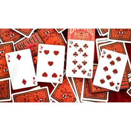Mazzo di carte Bicycle Gilded Limited Edition Ladybug (Red) Playing Cards