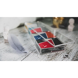 Crystal Playing Card Display 4 Deck Case by TCC