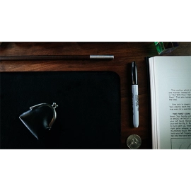 Suede Leather Medium Pad (Black) by TCC