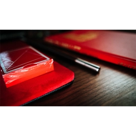 Suede Leather Medium Pad (Red) by TCC