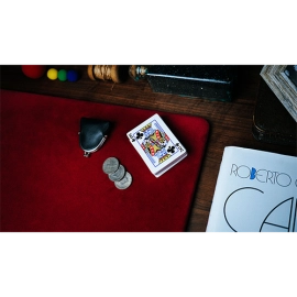 Suede Leather Large Pad (Red) by TCC