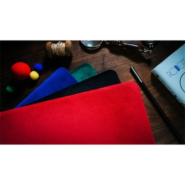 Suede Leather Large Pad (Red) by TCC