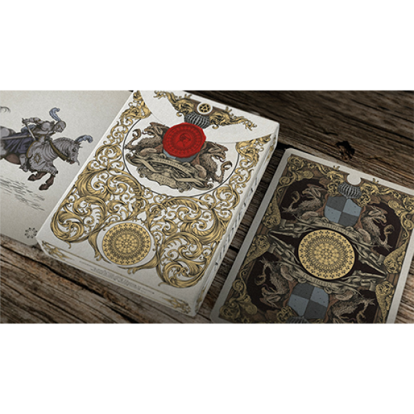 Mazzo di carte Medieval Gold by Elephant Playing Cards