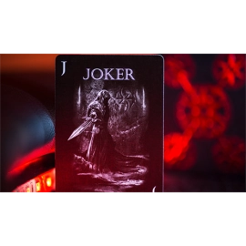 Mazzo di carte The Master Series - Blades Blood Moon by De'vo (Standard Edition) Playing Cards