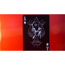 Mazzo di carte The Master Series - Blades Blood Moon by De'vo (Standard Edition) Playing Cards