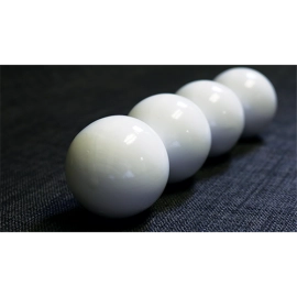 Wooden Billiard Balls (5cm White) by Classic Collections