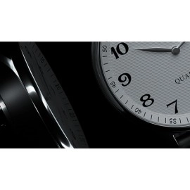 Infinity Watch V3 - Silver Case White Dial / STD Version (Gimmick and Online Instructions) by Bluether Magic