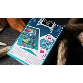 Mazzo di carte Mermaid Playing Cards (Turquoise) by US Playing Card Co