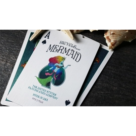 Mazzo di carte Mermaid Playing Cards (Turquoise) by US Playing Card Co