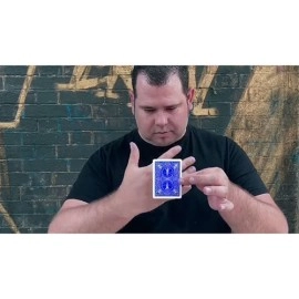 MATRIX ART Blue by Mickael Chatelain