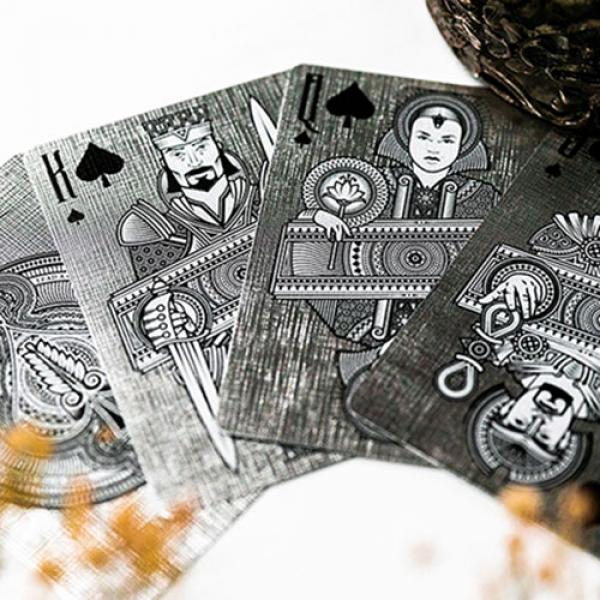 Mazzo di carte Invocation Platinum Playing Cards by Kings Wild Project