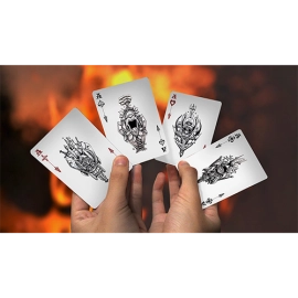 Mazzo di carte Blood and Beast (Silver) Playing Cards