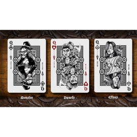 Mazzo di carte Blood and Beast (Silver) Playing Cards