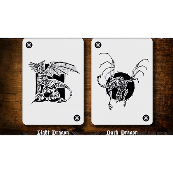 Mazzo di carte Blood and Beast (Silver) Playing Cards