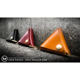 SansMinds Worker's Collection: Coin Pouch Timeless Beige (Half Dollar Size)