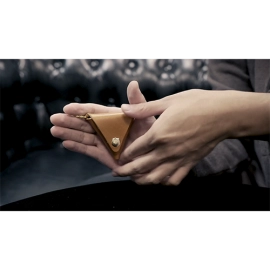 SansMinds Worker's Collection: Coin Pouch Timeless Beige (Half Dollar Size)