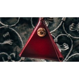 Limited Edition SansMinds Worker's Collection: Coin Pouch Red (Half Dollar Size)