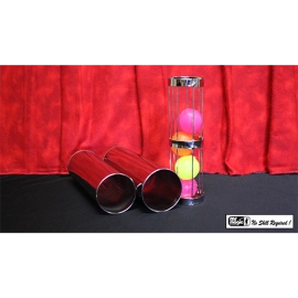 Cage and Cylinder Mystery (Brass) by Mr. Magic