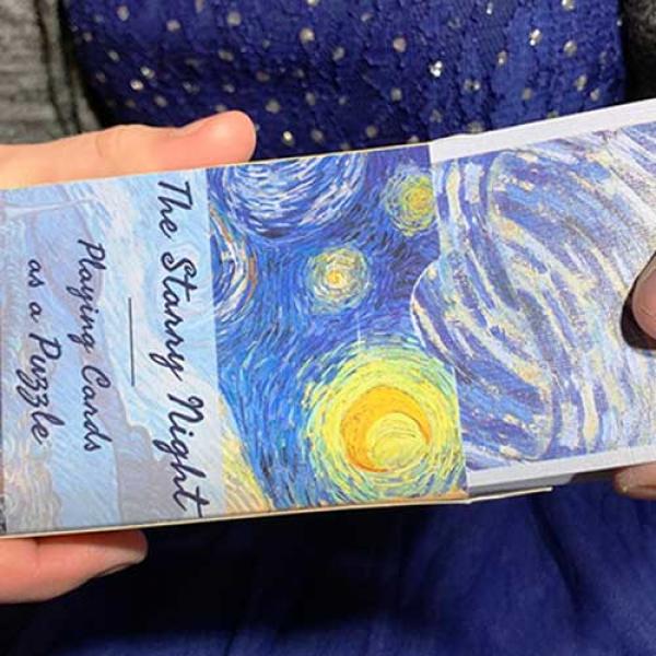 Mazzo di carte Limited Edition Gilded Vincent van Gogh The Starry Night Playing Cards