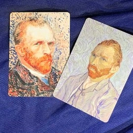 Mazzo di carte Limited Edition Gilded Vincent van Gogh The Starry Night Playing Cards