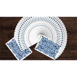 Mazzo di carte Tulip Playing Cards (Light Blue) by Dutch Card House Company