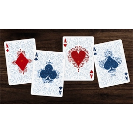 Mazzo di carte Tulip Playing Cards (Light Blue) by Dutch Card House Company