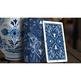 Mazzo di carte Tulip Playing Cards (Dark Blue) by Dutch Card House Company