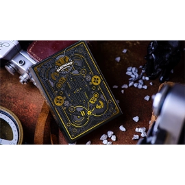 Mazzo di carte Cyberpunk Gold by Elephant Playing Cards