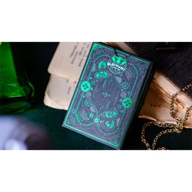 Mazzo di carte Cyberpunk Green by Elephant Playing Cards