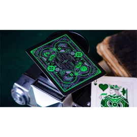 Mazzo di carte Cyberpunk Green by Elephant Playing Cards