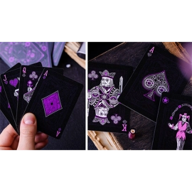 Mazzo di carte Cyberpunk Purple by Elephant Playing Cards