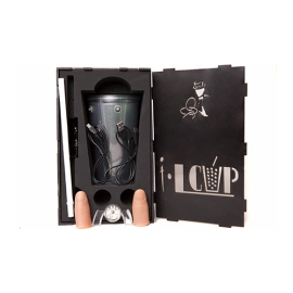 I-Lite Cup V2 (Red) by Victor Voitko (Gimmick and Online Instructions)