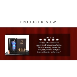 I-Lite Cup V2 (Red) by Victor Voitko (Gimmick and Online Instructions)