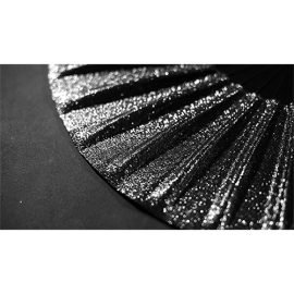 Appearing SnowStorming Fan V2 (Dark Silver) by Victor Voitko (Gimmick and Online Instructions)