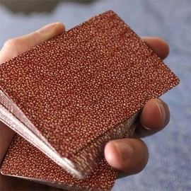 Mazzo di carte Limited Late 19th Century Square Faro (Red) Playing Cards